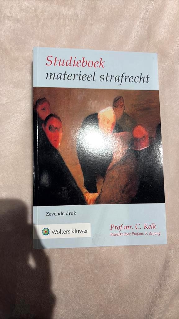 Studieboek materieel strafrecht, Boeken, Wetenschap, Zo goed als nieuw, Sociale wetenschap, Ophalen of Verzenden