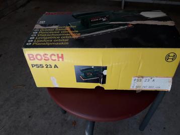 Bosch vlakschuurmachine pss23A beschikbaar voor biedingen