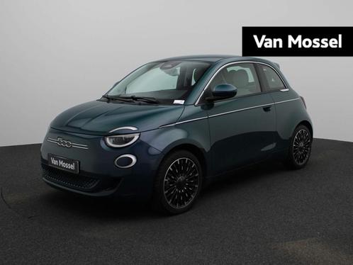 Fiat 500e La Prima 42 kWh | Leder | Navi | ECC | Cam | PDC |, Auto's, Fiat, Bedrijf, Te koop, 500E, ABS, Achteruitrijcamera, Airbags