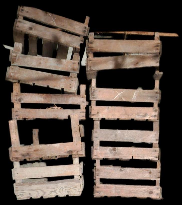 originele fruitkistjes - 10 stuks, Doe-het-zelf en Verbouw, Kratten en Dozen, Gebruikt, Bak of Kist, Minder dan 50 cm, 35 tot 50 cm