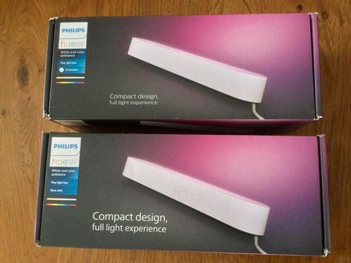 Philips Hue Play Lichtbalk Wit, basis+uitbreiding  - Nieuw, Huis en Inrichting, Lampen | Losse lampen, Nieuw, Led-lamp, Minder dan 30 watt