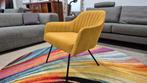 Showroom model gele design stoel van €145,- voor €50,-, Modern design, Overige kleuren, Nieuw, Ophalen of Verzenden