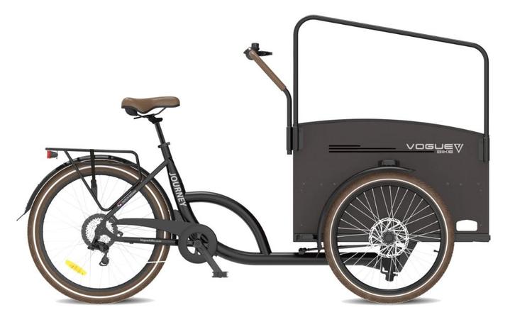 Vogue Bakfiets E-Cargo Journey-S 7DR met Hydraulische Remmen, Fietsen en Brommers, Fietsen | Bakfietsen, Nieuw, Overige merken