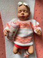 Slaap reborn baby ( levens echt ), Verzamelen, Poppen, Verzenden, Zo goed als nieuw, Babypop, Levensecht of Reborn