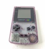 Game Boy color purple transparant, Spelcomputers en Games, Spelcomputers | Nintendo Game Boy, Ophalen of Verzenden, Gebruikt, Game Boy Color