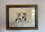 Kuifje print Jansen & Janssen 1996, Antiek en Kunst, Kunst | Litho's en Zeefdrukken, Ophalen of Verzenden