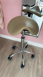 Tabouret beige, Ophalen of Verzenden, Zo goed als nieuw, Beige