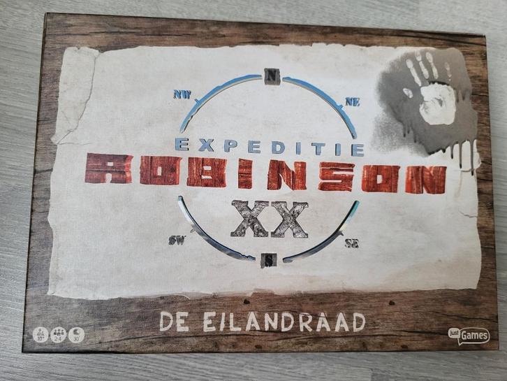 Expeditie Robinson - De Eilandraad (Het Bordspel), Hobby en Vrije tijd, Gezelschapsspellen | Bordspellen, Zo goed als nieuw, Ophalen of Verzenden