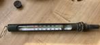 Antieke buisthermometer, koper. Koopje: 20 euro, Antiek en Kunst, Verzenden