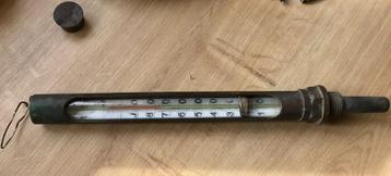 Antieke buisthermometer, koper. Koopje: 20 euro  beschikbaar voor biedingen