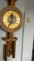 Mooie licht eikenhouten hang klok, Ophalen