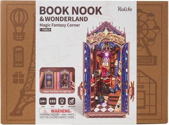 Robotime Book Nook Magic Fantasy Corner TGB14 Bouwpakket, Hobby en Vrije tijd, Modelbouw | Overige, Nieuw, Groter dan 1:32, Ophalen of Verzenden