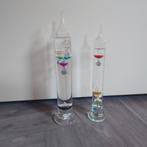 2 Galileo Thermometers - Decoratief & Functioneel, Ophalen of Verzenden, Zo goed als nieuw, Binnenthermometer