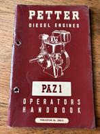 Petter Diesel Engines handboek, Ophalen, Zo goed als nieuw