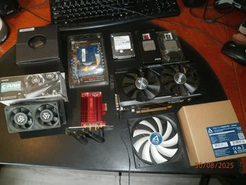 Diverse 'Game' PC ONDERDELEN te koop beschikbaar voor biedingen