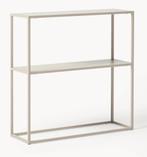 Westwing - Metalen wandrek Neptun - Lichtbeige, Ophalen of Verzenden, Zo goed als nieuw, Minder dan 150 cm, Minder dan 25 cm