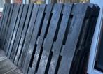 Pallets (zwart), Doe-het-zelf en Verbouw, Hout en Planken, Ophalen, Minder dan 25 mm, Zo goed als nieuw, Pallet
