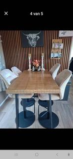 bartafel, Huis en Inrichting, Tafels | Statafels, Ophalen, In hoogte verstelbaar, Zo goed als nieuw