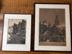 2 originele etsen door Cornelis Brandenburg, Ophalen