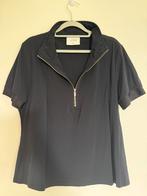 AIME travelstof donkerblauw polo mt XL, Maat 46/48 (XL) of groter, Zo goed als nieuw, Korte mouw, Verzenden