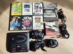 Sega Mega Drive II – met 2 controllers, 6 spellen en HDMI, Mega Drive, Met 2 controllers, Ophalen of Verzenden, Gebruikt