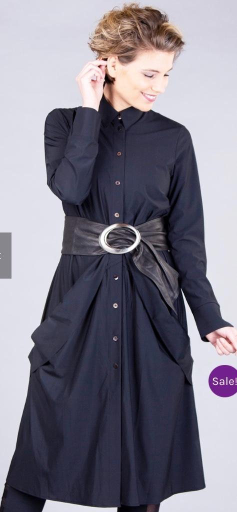 Aparte zwarte jurk van Elsewhere, Kleding | Dames, Jurken, Nieuw, Maat 38/40 (M), Zwart, Onder de knie, Verzenden