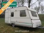 Caravelair Brasilia 416 / stapelbed / 5-persoons, Dwars-stapelbed, Bedrijf, Treinzit, Caravelair