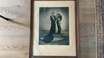Staatsiefoto Koningin Juliana en Prins Bernhard, Ophalen, Nederland, Kaart, Foto of Prent