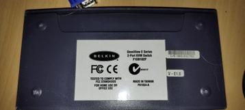 Belkin 2 port kvm switch beschikbaar voor biedingen