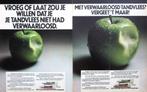 25 vintage advertenties gebitsverzorgingsproducten 57-81, Verzamelen, Merken en Reclamevoorwerpen, Verzenden, Reclamebord