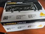Behringer U-Phoria UMC22, Computers en Software, Ophalen of Verzenden, Nieuw, Extern