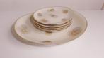Gebaksstel, schaaltjes en bordjes allemaal antiek E, Antiek en Kunst, Antiek | Servies compleet, Ophalen of Verzenden
