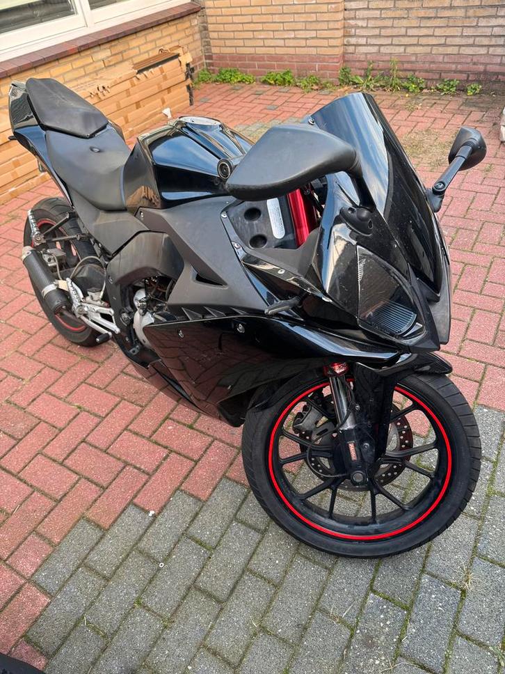 Derbi GPR50 Racing 2010 Zwart!, Fietsen en Brommers, Brommers | Derbi, Ophalen of Verzenden