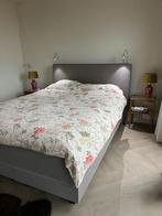 Boxspring Swiss sense Home 170, Huis en Inrichting, Slaapkamer | Boxsprings, Ophalen, Gebruikt, Bruin, Tweepersoons