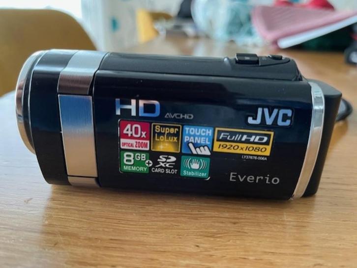 jvc everio video camera, Audio, Tv en Foto, Videocamera's Digitaal, Zo goed als nieuw, Camera, Geheugenkaart, JVC, 20x of meer