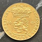 Gouden Rijder, 14G, Utrecht, 1761, 9,88 gr, Pr, Overige waardes, Ophalen of Verzenden, Vóór koninkrijk