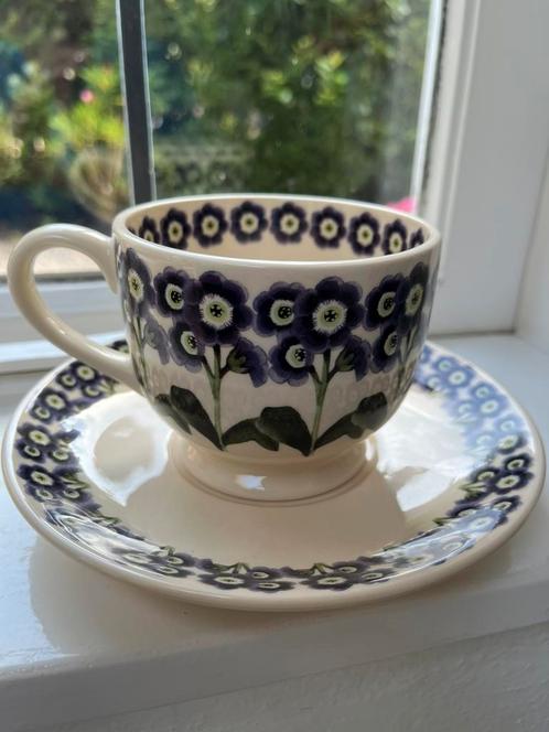 Nieuw! Auricula large cup & saucer, Emma Bridgewater, Huis en Inrichting, Keuken | Servies, Nieuw, Overige typen, Overige stijlen