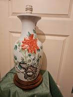 Porceleinen lampenvoet zonder kap gemerkt, Antiek en Kunst, Ophalen of Verzenden