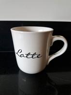 Riviera Maison Latte Beker, Gebruikt, Keramiek, Ophalen of Verzenden, Overige stijlen