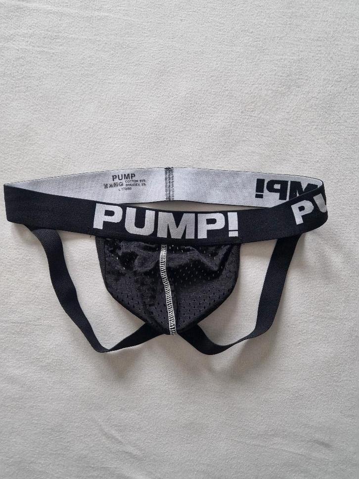 PUMP! Jockstrap Maat L, Kleding | Heren, Ondergoed, Overige typen, Zwart, Ophalen of Verzenden