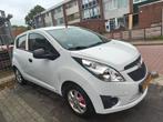Chevrolet Spark 1.0 Bifuel benzine /LPG 2012 Wit, Auto's, Chevrolet, 15 km/l, 37 €/maand, 4 cilinders, Wit