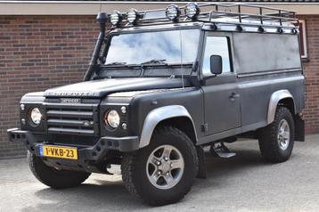Land Rover Defender 2.5 Td5 HT 110" E '06 Leder Grijs kentek beschikbaar voor biedingen