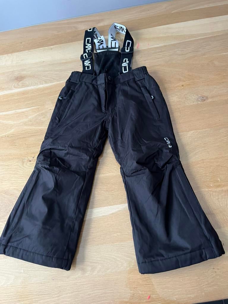 Skibroek salopette CMP zwart 98, Kinderen en Baby's, Ophalen of Verzenden, Zo goed als nieuw, Jongen of Meisje, Sport- of Zwemkleding