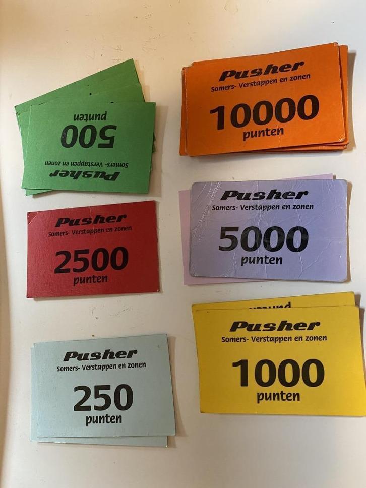 waardebonnen Pusher kermis, Tickets en Kaartjes, Kortingen en Cadeaubonnen, Eén persoon, Overige typen, Overige soorten