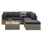 Loungebank + opbergbox, Tuin en Terras, Ophalen, Gebruikt, Wicker, Loungeset