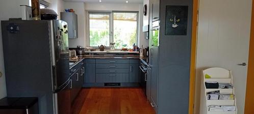 Keuken u-vorm grijs, Huis en Inrichting, Keuken | Complete keukens, Gebruikt, U-keuken, Grijs, Kunststof, Ophalen