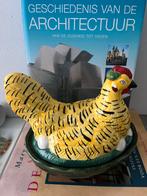 Schramberg Majolica Kip op Nest - Pasen, Antiek en Kunst, Verzenden