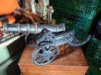 Antiek Gietijzeren Kanon - 45cm Breed, Antiek en Kunst, Ophalen of Verzenden