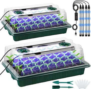 Kweekbakken & kweeklampen met Ontkieming set beschikbaar voor biedingen