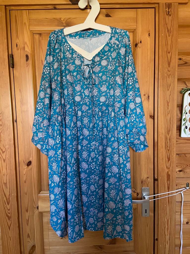 Jurk tuniek groen 5XL geen merk oto 69 lengte 100, Ophalen of Verzenden, Zo goed als nieuw, Groen, Jurk